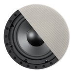 OEM Systems 8 In. In-Wall/Ceiling Frameless Subwoofer (Single), Round Grille